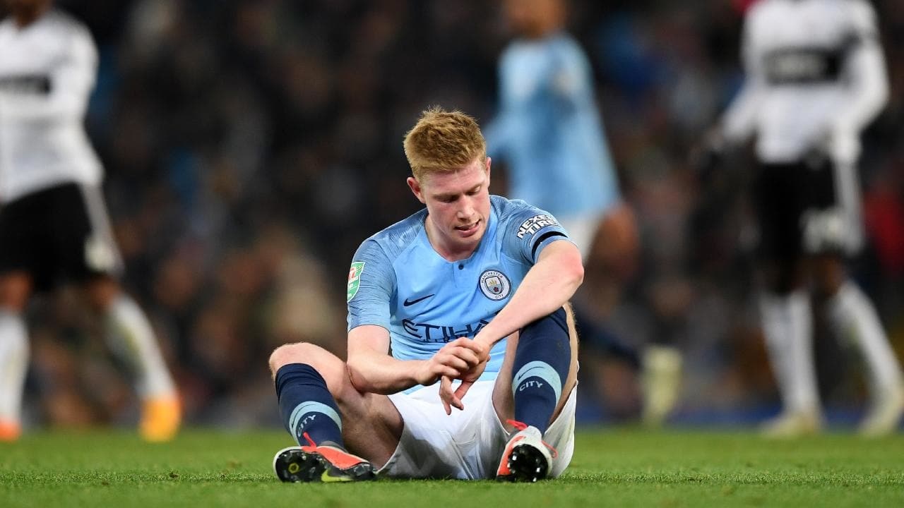 De Bruyne nghỉ 1 tháng, lỡ trận derby thành Manchester ảnh 1 De Bruyne nghi 1 thang, lo tran derby thanh Manchester anh 1