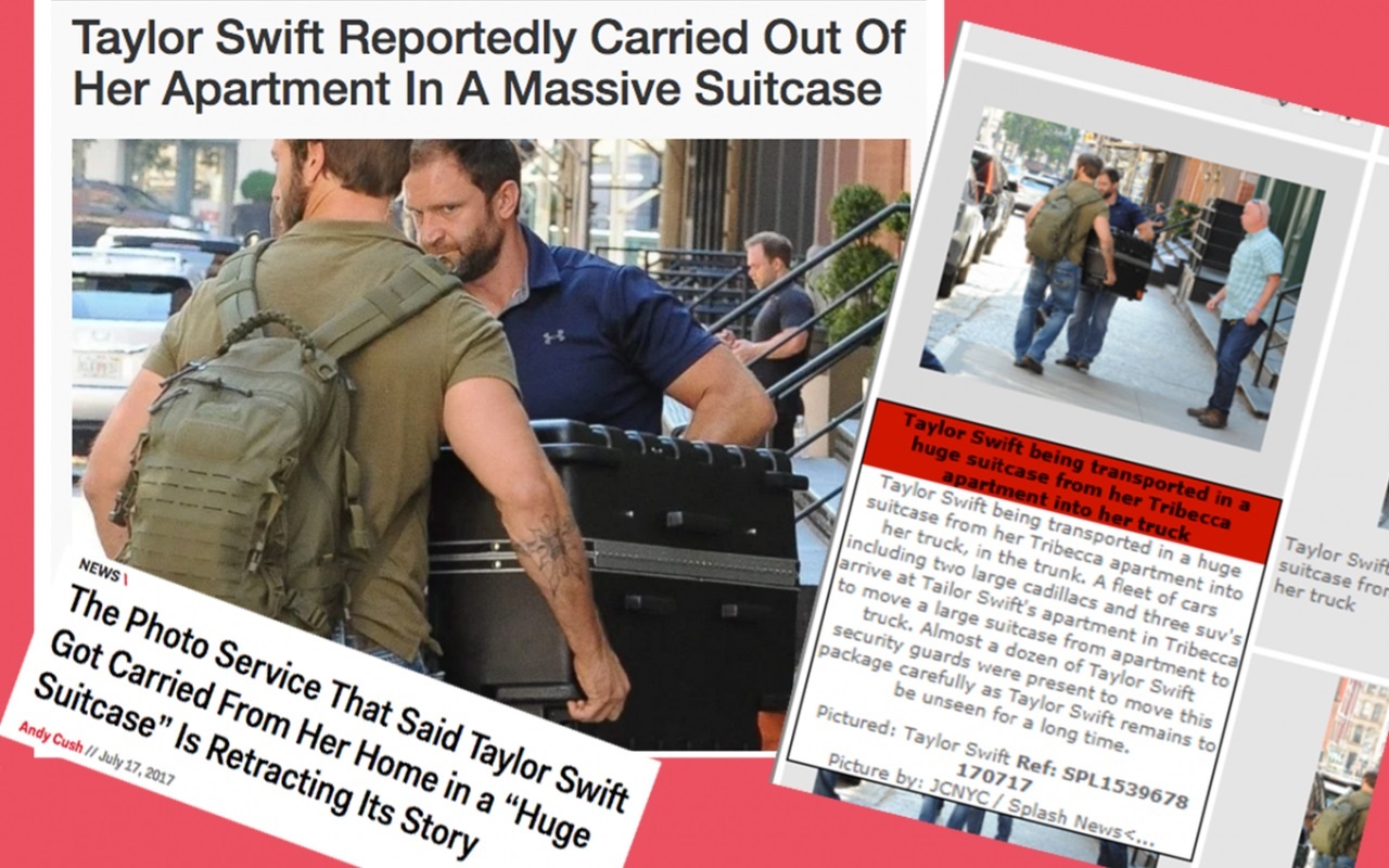 Taylor Swift nhiều lần chui vào vali để lẩn tránh paparazzi ảnh 1 Taylor Swift nhieu lan chui vao vali de lan tranh paparazzi anh 1