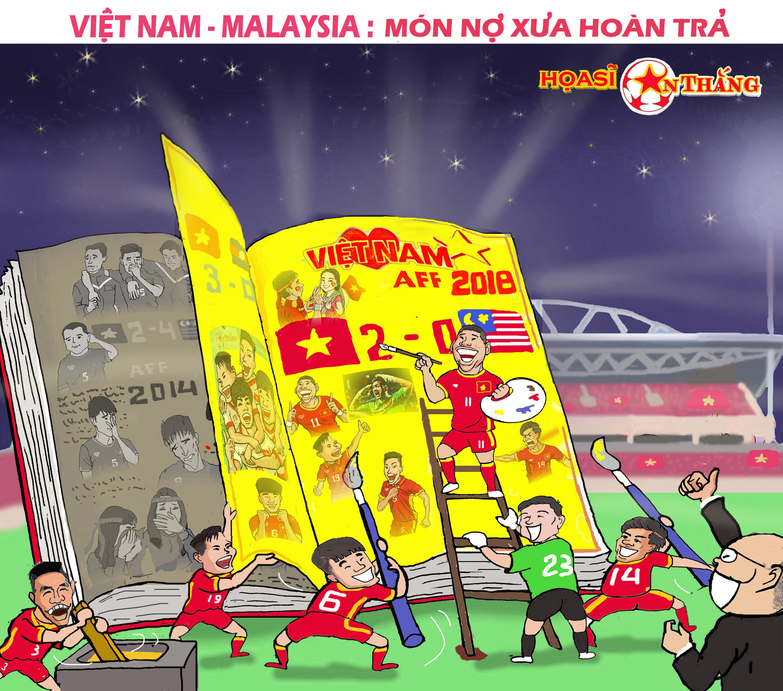 Hi hoa chien thang cua doi tuyen Viet Nam anh 10