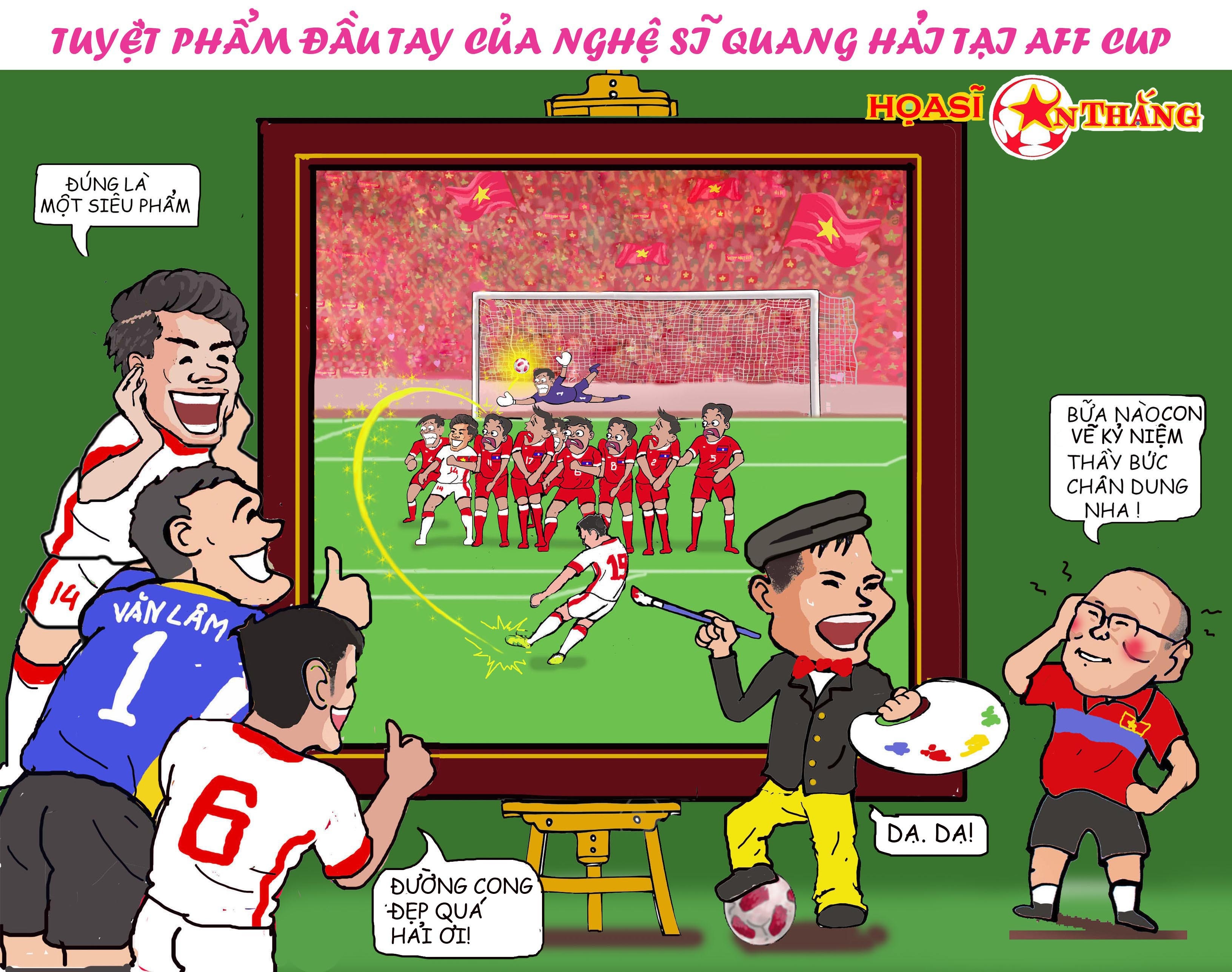 Hi hoa chien thang cua doi tuyen Viet Nam anh 3