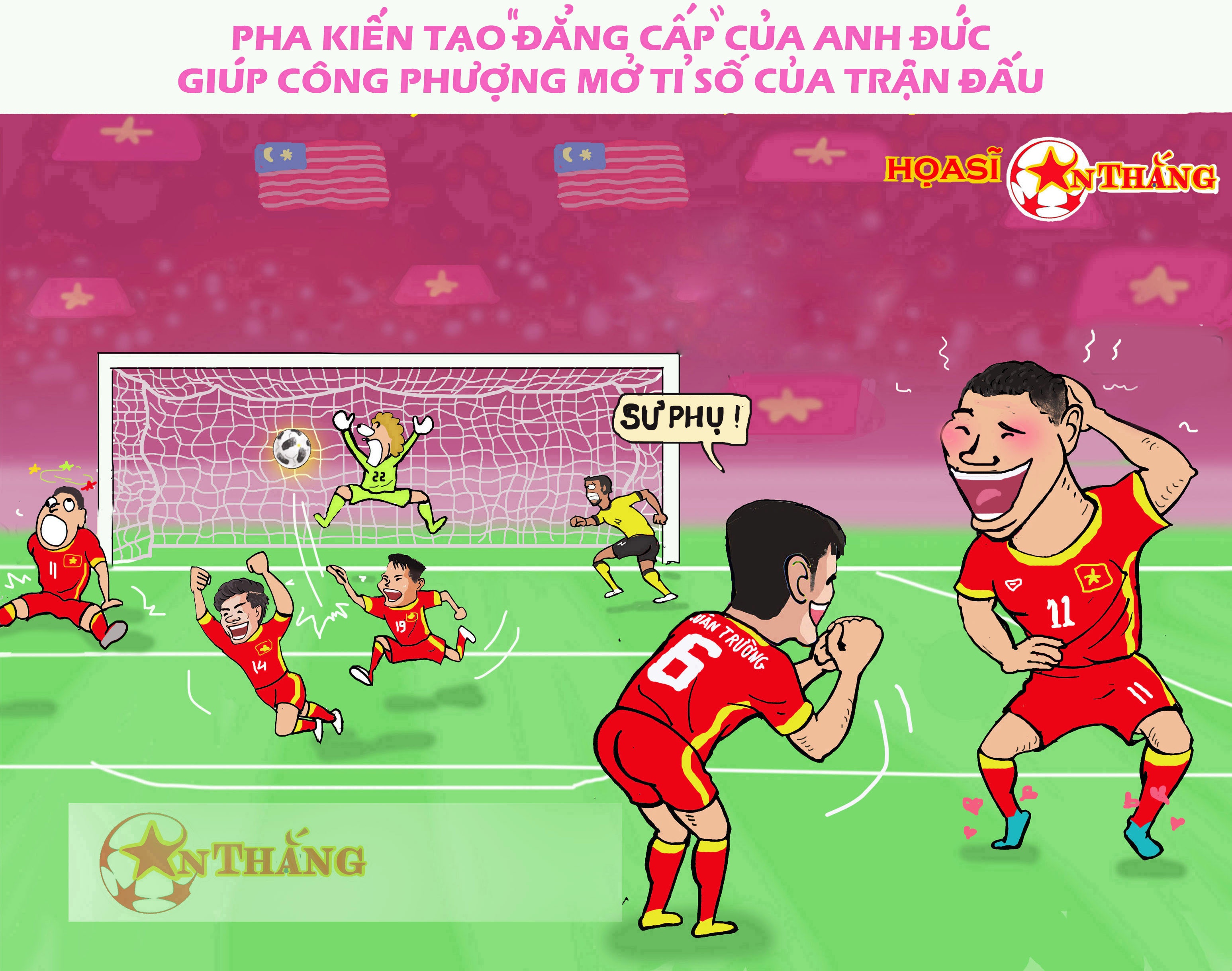 Hi hoa chien thang cua doi tuyen Viet Nam anh 6