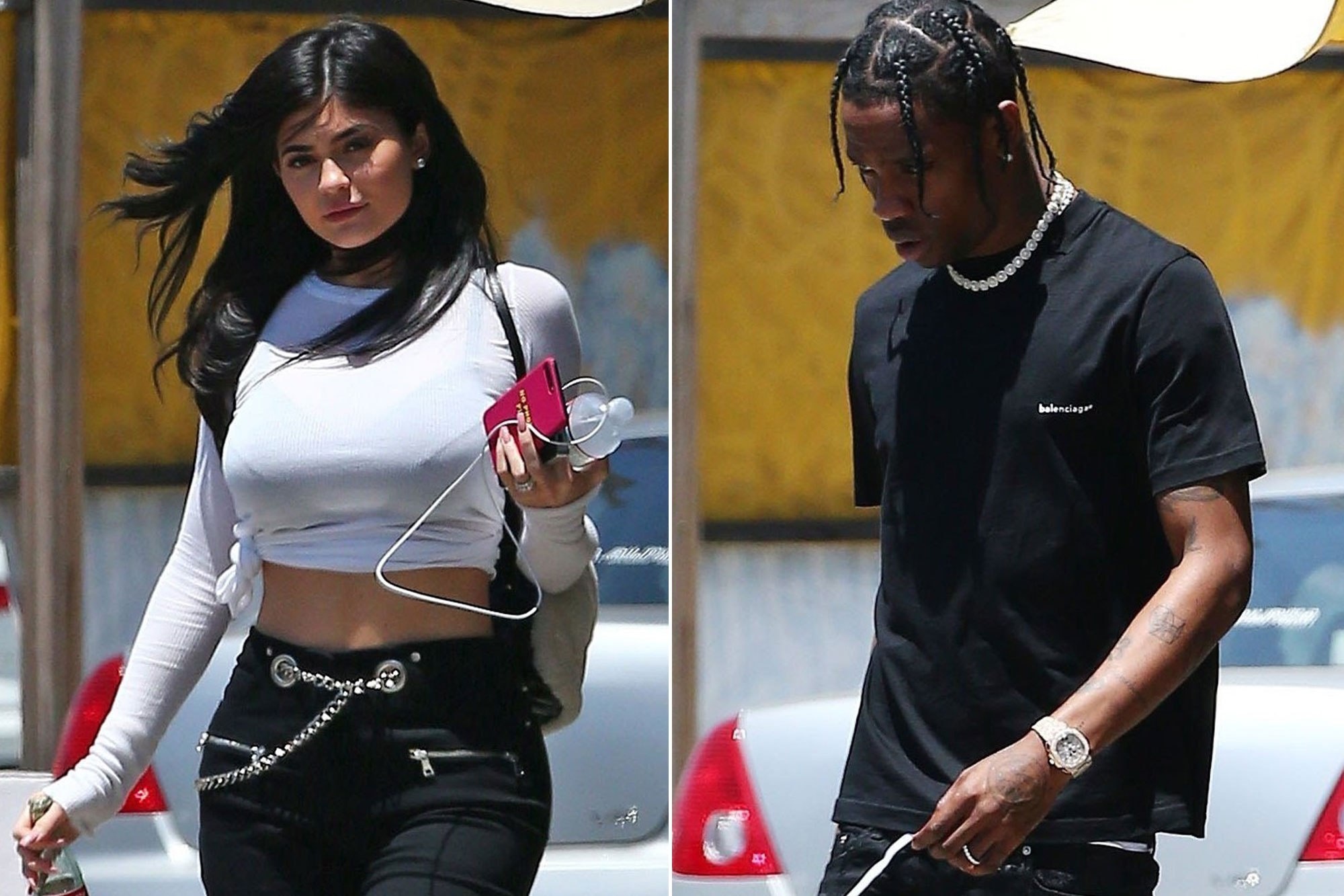 Bạn trai Kylie Jenner vượt mặt Grande ảnh 2 Ban trai Kylie Jenner vuot mat Grande anh 2