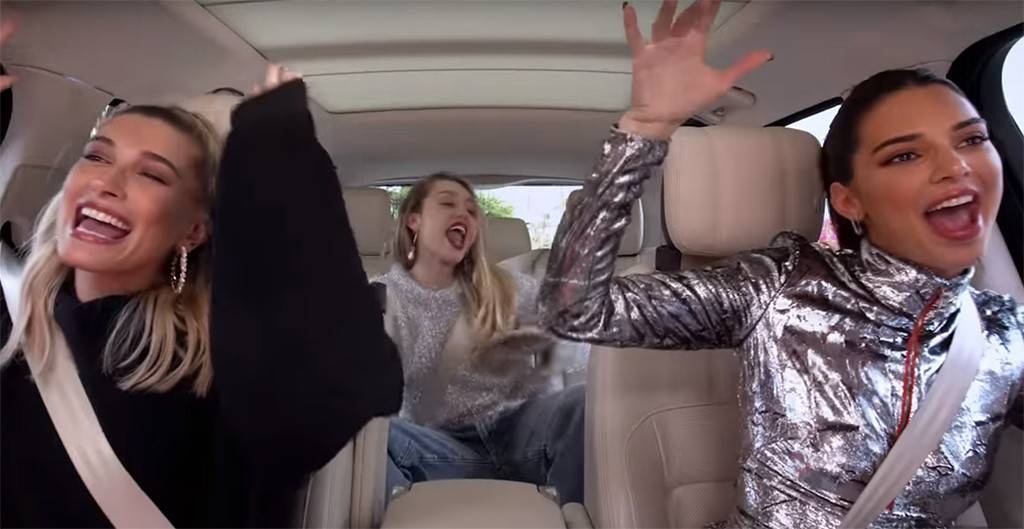Hailey Bieber và Kendall Jenner quậy hết cỡ ảnh 1 Hailey Bieber va Kendall Jenner quay het co anh 1