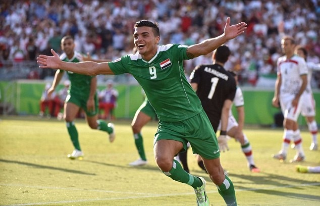 Cầu thủ Iraq quyết bỏ CLB vì mục tiêu Asian Cup ảnh 1 Cau thu Iraq quyet bo CLB vi muc tieu Asian Cup anh 1