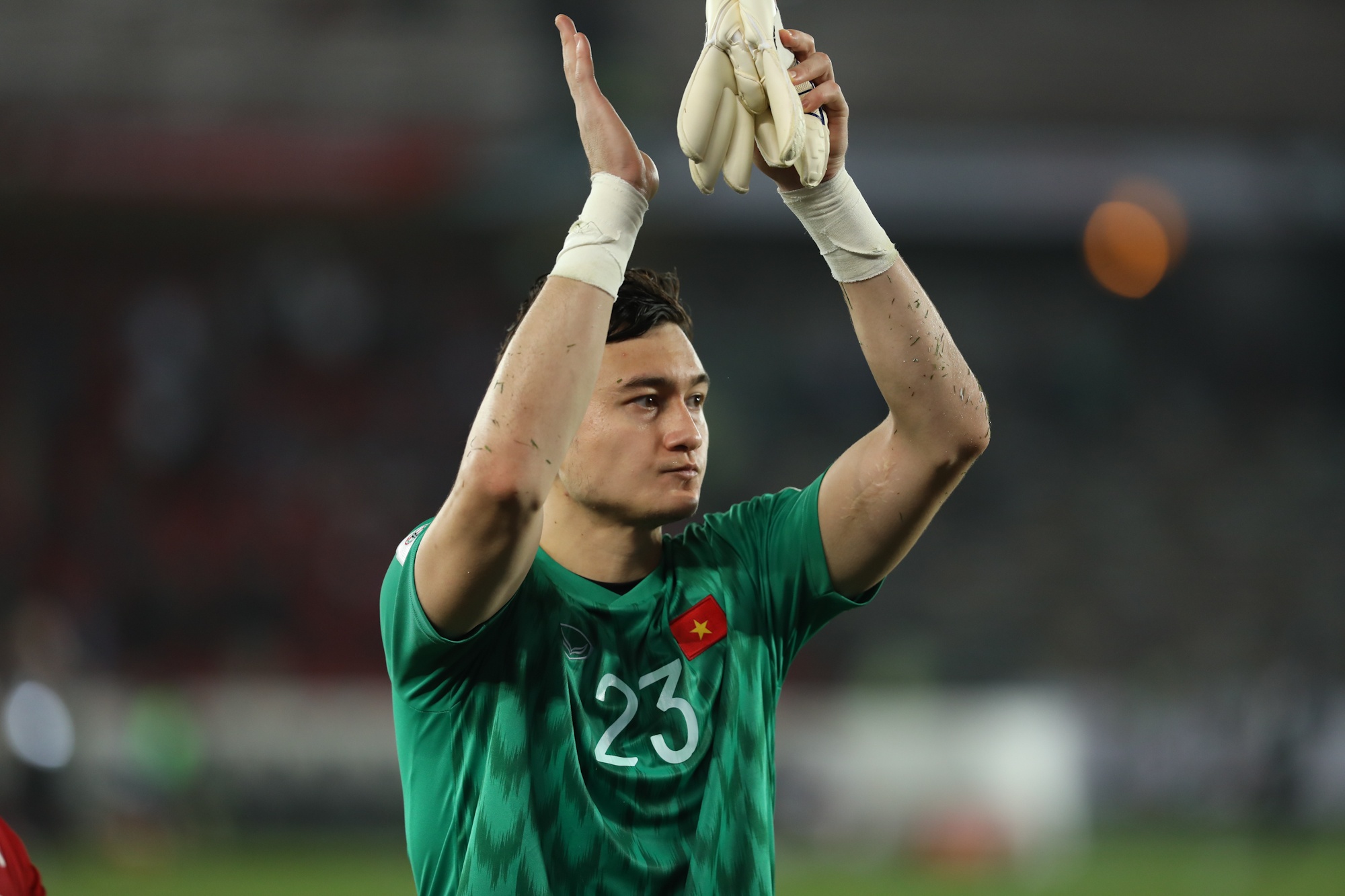 ‘Văn Lâm không có cơ hội cản phá cú sút phạt của Iraq’ ảnh 2 ‘Van Lam khong co co hoi can pha cu sut phat cua Iraq’ anh 2