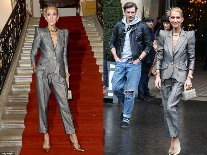 Britney Spears xuong sac,  Celine Dion gay tro xuong sau 20 nam ca hat anh 4