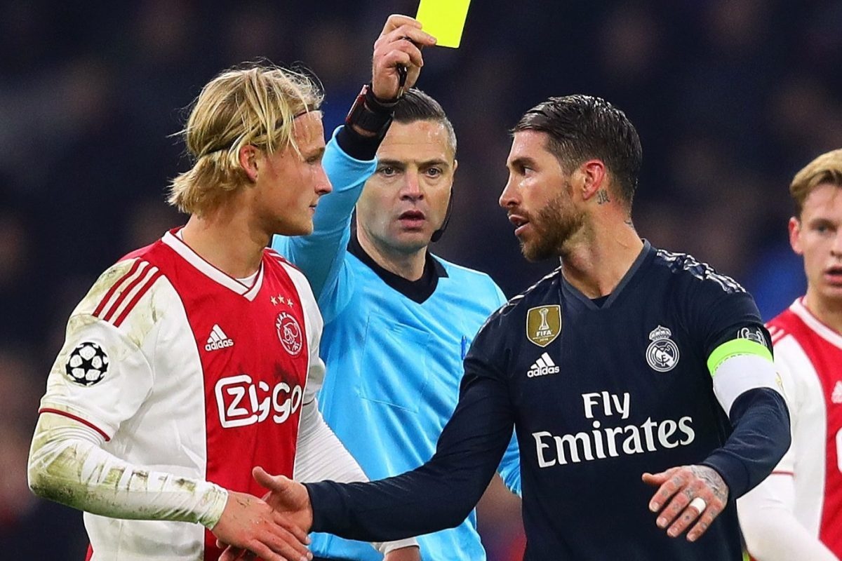 Ramos bị buộc tội tẩy thẻ,  có thể bị cấm hai trận ở Champions League ảnh 1 Ramos bi buoc toi tay the,  co the bi cam hai tran o Champions League anh 1