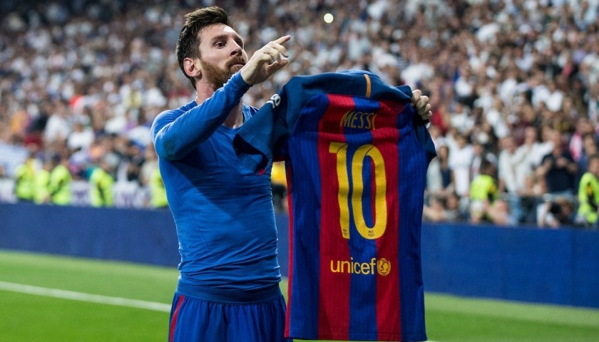 Messi lap ky luc sau tran thang Real Madrid tai El Clasico hinh anh