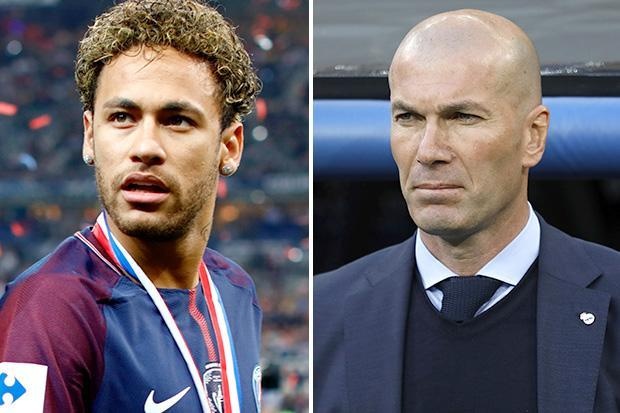 HLV Zidane tro lai, CDV Real mo ngay so huu Neymar hinh anh