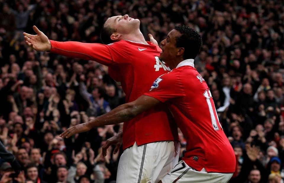Rooney ghi siêu phẩm trong ngày gặp lại Luis Nani ảnh 1 Rooney ghi sieu pham trong ngay gap lai Luis Nani anh 1