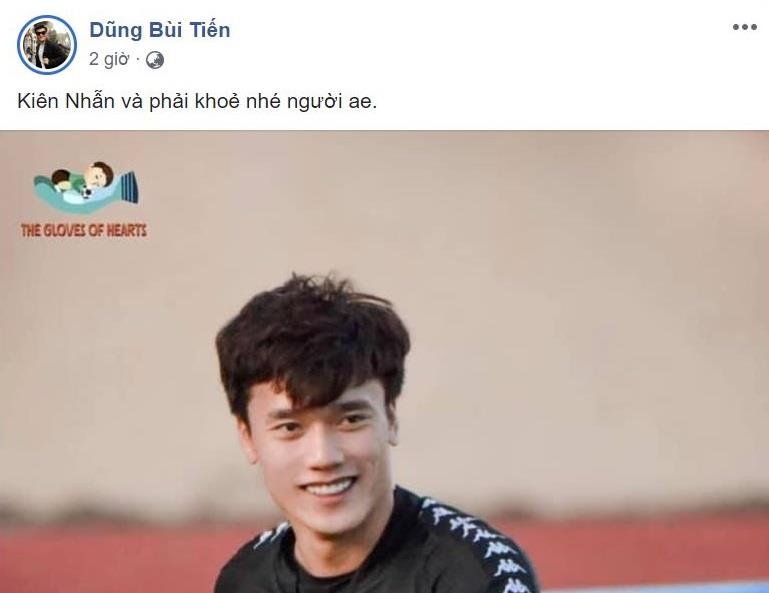 CĐV chờ ngày Bùi Tiến Dũng trở lại tỏa sáng ở CLB Hà Nội ảnh 1 CDV cho ngay Bui Tien Dung tro lai toa sang o CLB Ha Noi anh 1