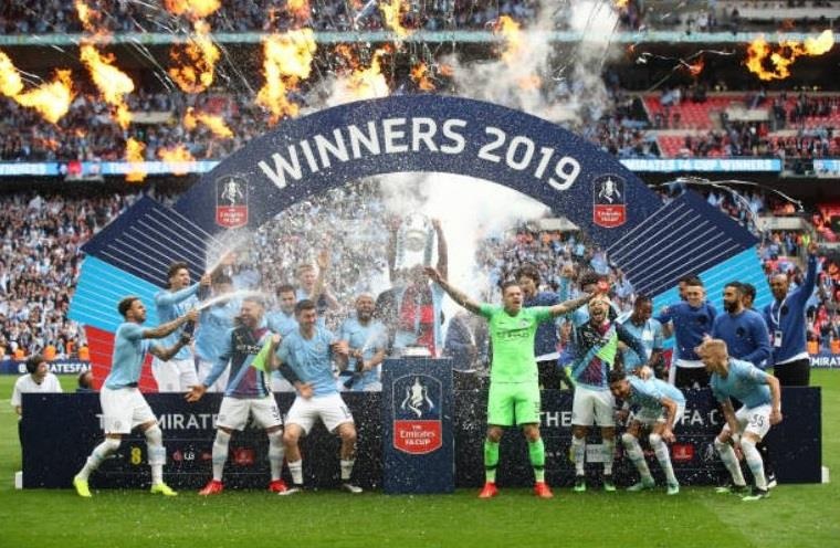 Man City lập cùng lúc hai kỳ tích chưa từng có của bóng đá Anh ảnh 1 Man City lap cung luc hai ky tich chua tung co cua bong da Anh anh 1