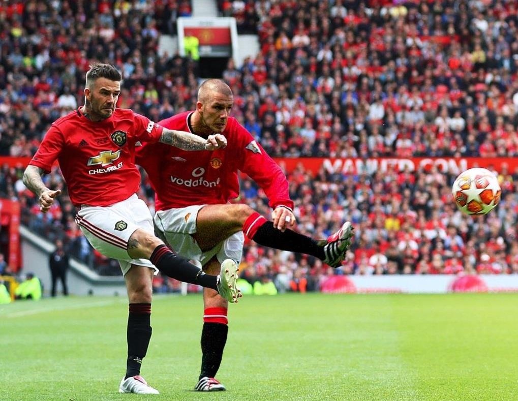 Anh ve David Beckham khien CDV MU song lai thoi hoang kim anh 2