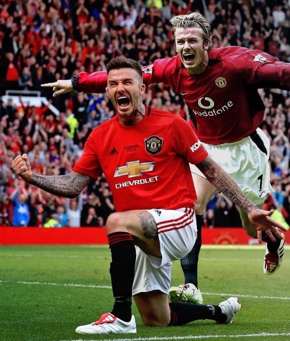 Anh ve David Beckham khien CDV MU song lai thoi hoang kim anh 6