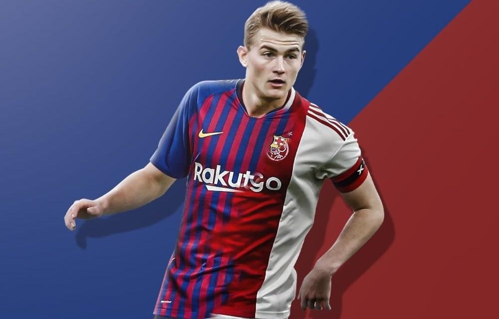 De Ligt phat bieu bong gio khien CDV Barca mung tham hinh anh