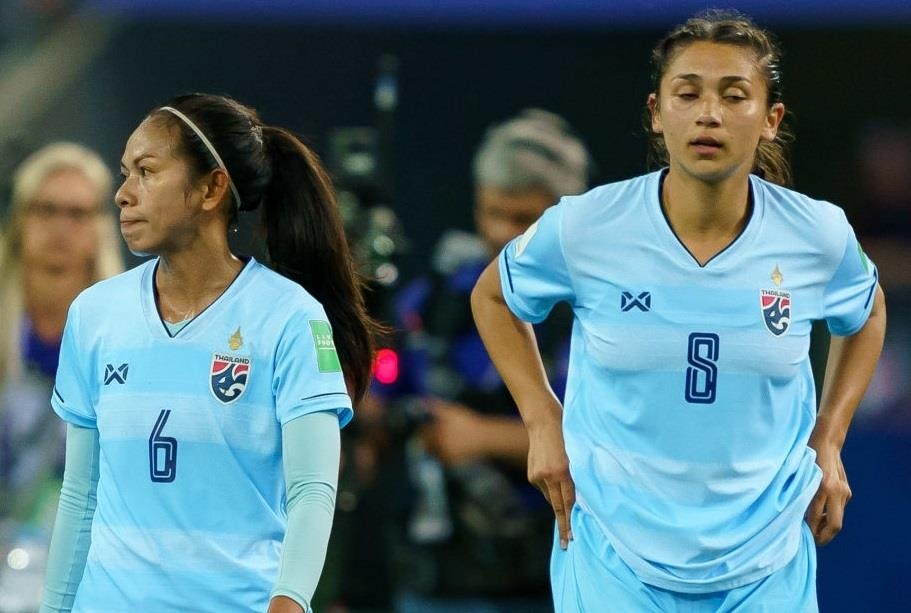 Tuyển nữ Thái Lan nhận thất bại đậm nhất lịch sử World Cup ảnh 2 Tuyen nu Thai Lan nhan that bai dam nhat lich su World Cup anh 2