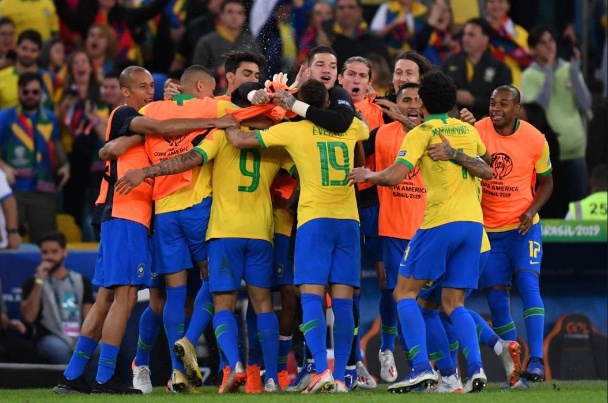 Brazil vo dich Copa America anh 1
