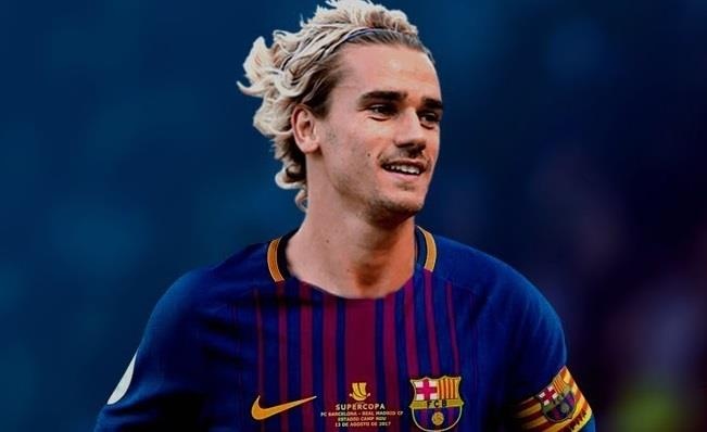 Antoine Griezmann nguyen song chet vi mau ao Barcelona hinh anh