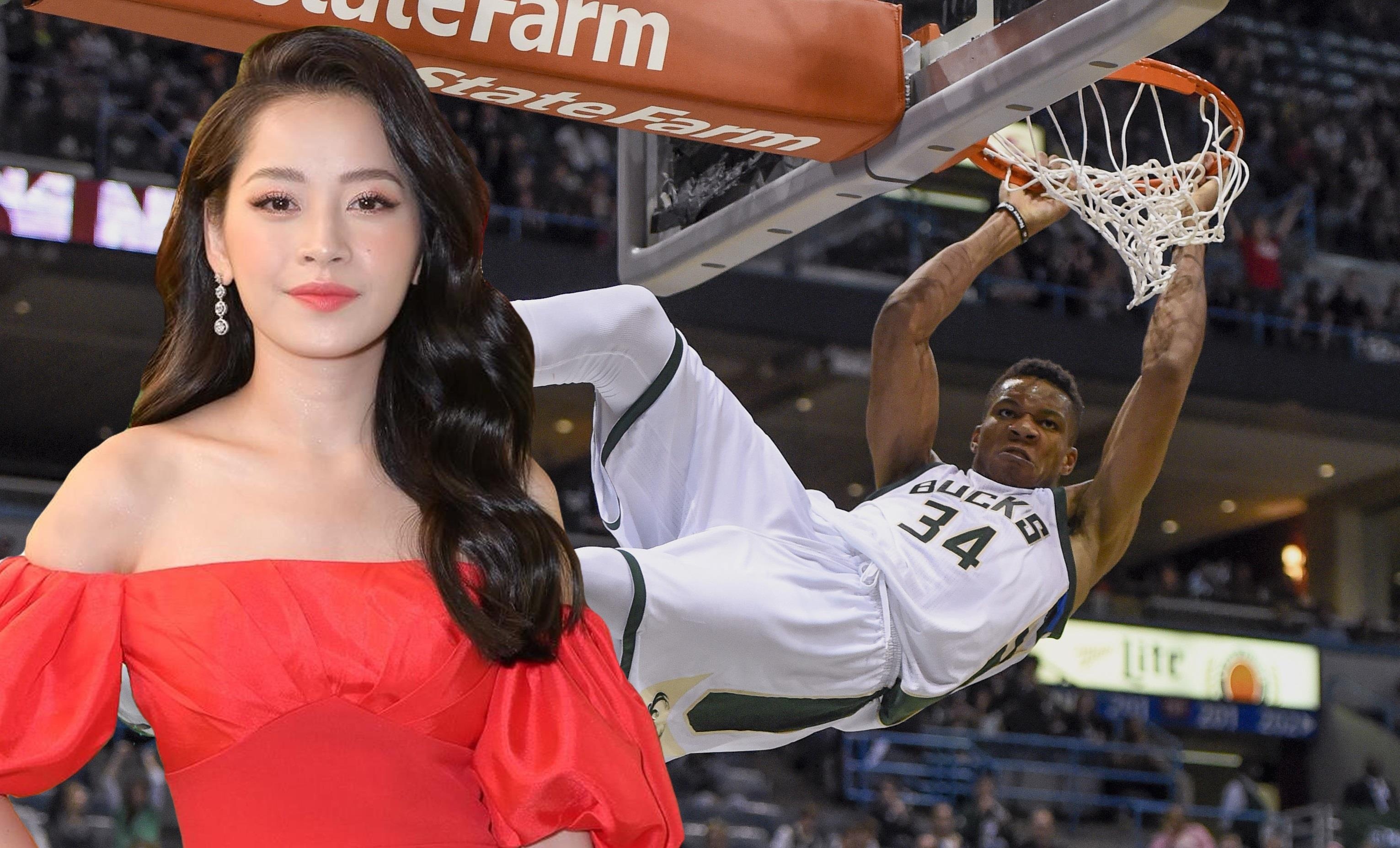 Ca si Chi Pu doi dau sieu sao bong ro o su kien tam co the gioi hinh anh