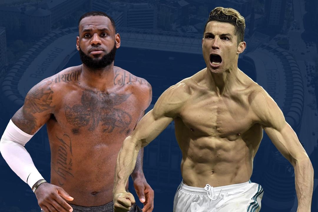 Ronaldo va LeBron James van ngu tri dinh cao o tuoi 34 hinh anh