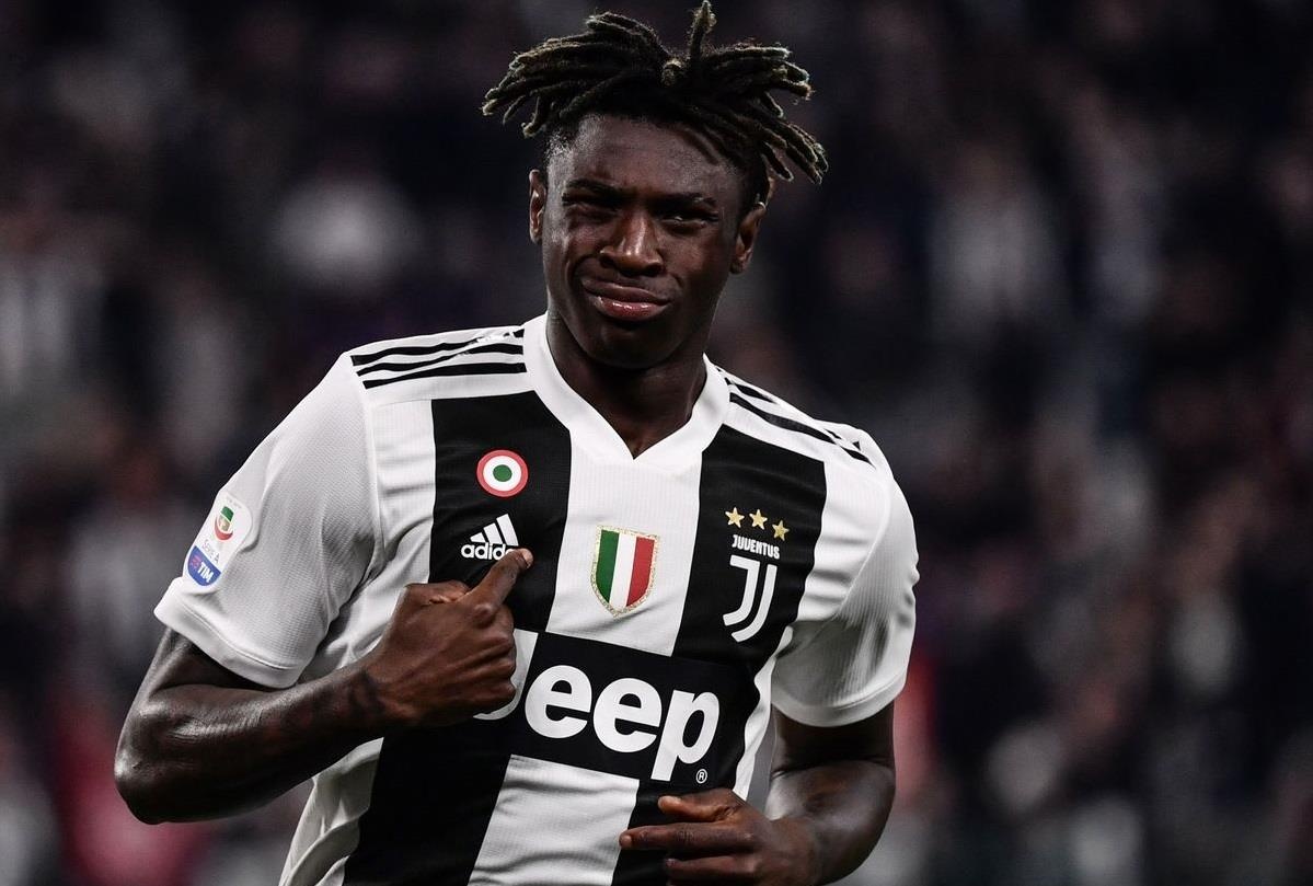 Juventus de Moise Kean gia nhap Premier League hinh anh