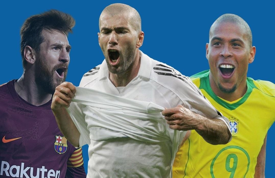 Zidane, Messi va nhung cau thu re bong dinh cao hinh anh