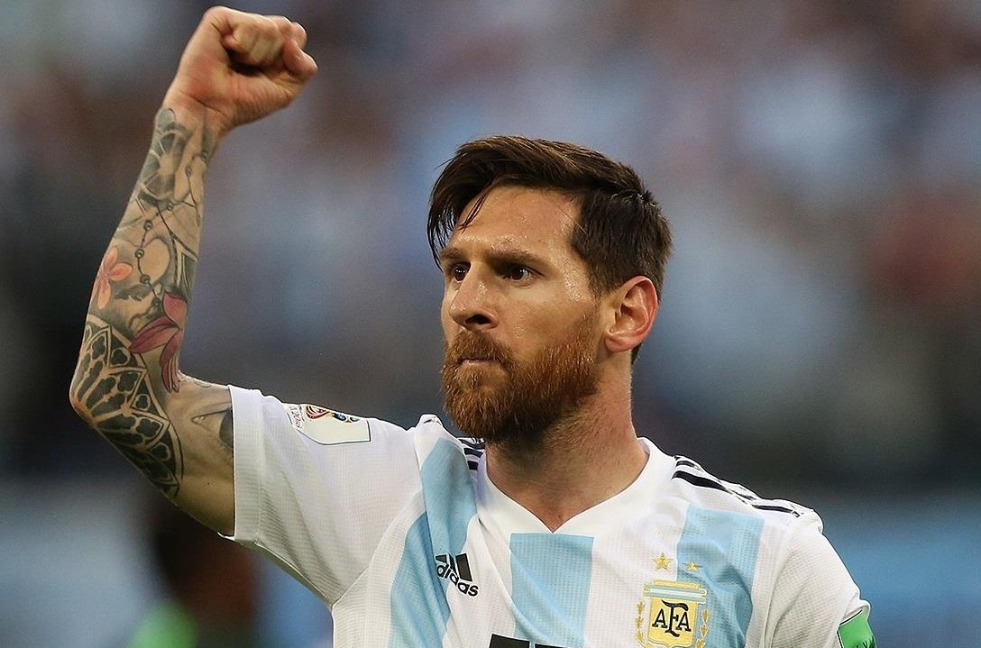 Messi tro lai tuyen Argentina khi het an phat cam thi dau hinh anh