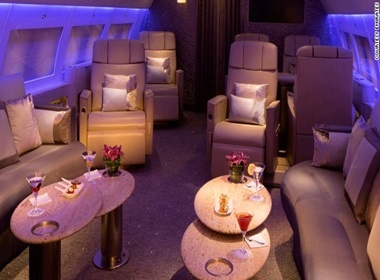Dich vu may bay rieng sieu xa xi cua Emirates Airlines hinh anh