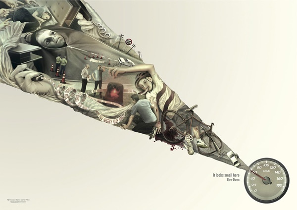 Nhung quang cao ve y thuc lai xe xuat sac nhat the gioi hinh anh