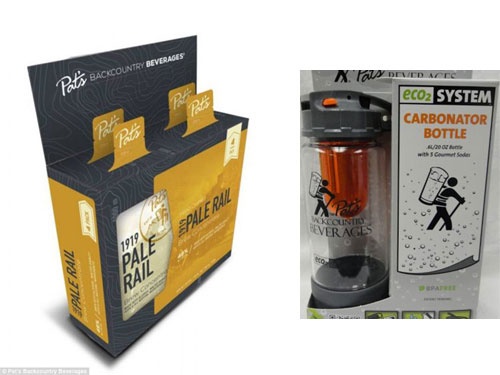 Sap co bia kho dang bot dong goi hinh anh