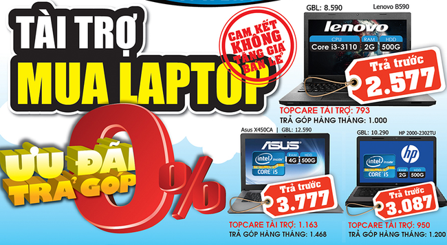 Nở rộ khuyến mãi đồ điện tử trước mùa tựu trường