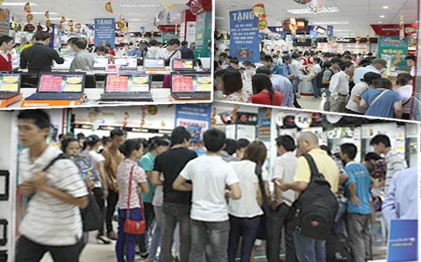 Nở rộ khuyến mại đồ điện tử trước mùa tựu trường