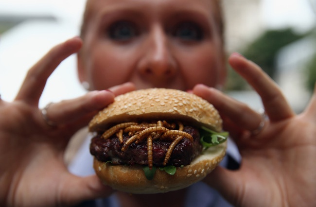 Choang vang voi bua tiec con trung hinh anh