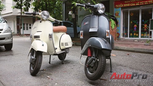 Can canh 'Vespa PX gia re' tai Ha Noi hinh anh