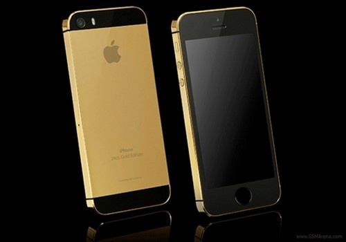 iPhone 5S ma vang gia 60 trieu dong hinh anh