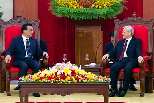 Lanh dao Dang, Nha nuoc, Quoc hoi tiep Thu tuong Trung Quoc hinh anh