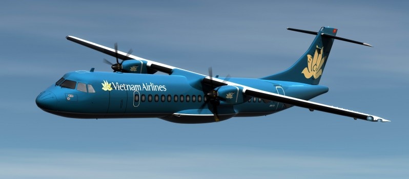 May bay Vietnam Airlines ha canh moi biet roi banh hinh anh