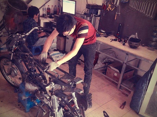 Nhung ong chu do xe may o Ha Noi hinh anh