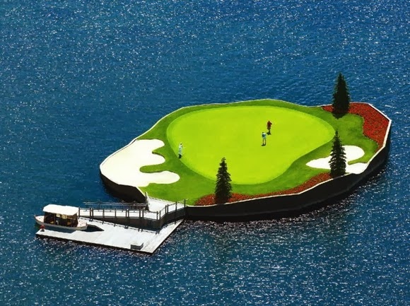 Chiem nguong san golf noi tren bien o My hinh anh
