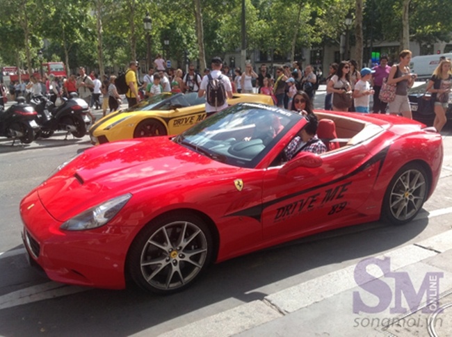 89 euro mot ‘cuoc’ lai Ferrari giua Paris hinh anh
