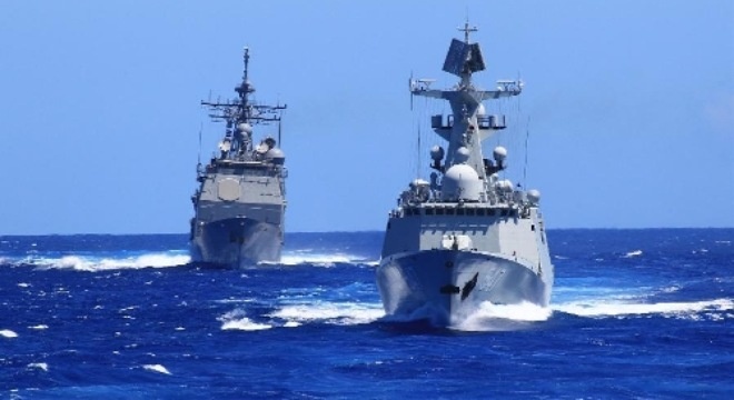 Quan doi Trung Quoc lan dau tap tran tren dat My hinh anh