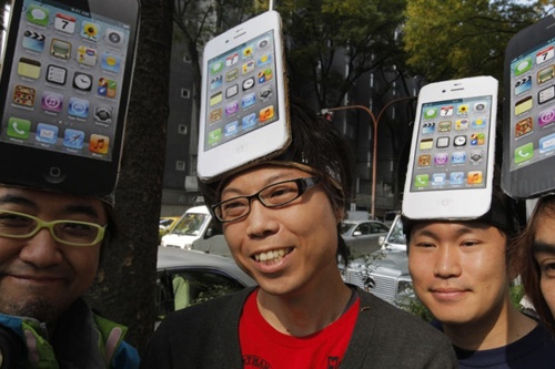 Nguoi Nhat 'cuong' iPhone hon nguoi My hinh anh