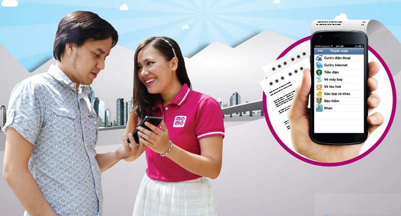 Vi dien tu dau tien tren dien thoai di dong hinh anh