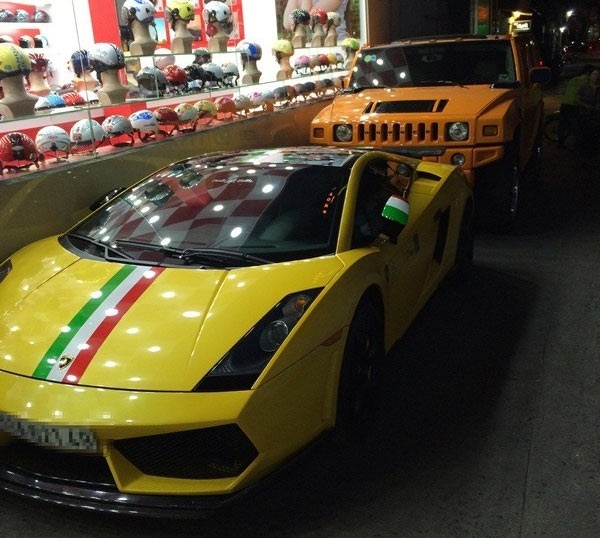 Dan xe sang cua cac thieu gia Sai thanh bat ngo hoi tu hinh anh