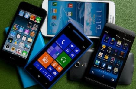 Apple bo xa Samsung ve thi phan smartphone tai My hinh anh