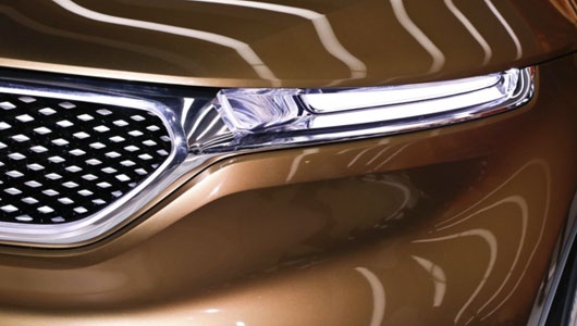 Den luoi dao - xu huong moi trong thiet ke xe hoi hinh anh