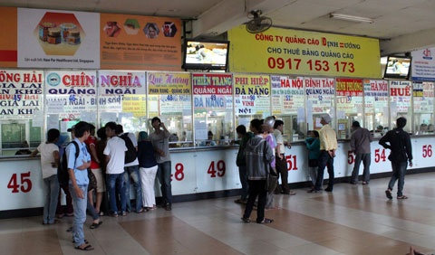 Ve xe Tet 'chay' that hay ao? hinh anh