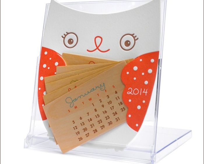 Nhung mau lich trang tri nha tuyet dep gia tu 100.000 dong hinh anh