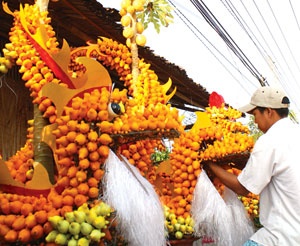 Muon kieu ban hang Tet thong minh cua nguoi mien Tay hinh anh