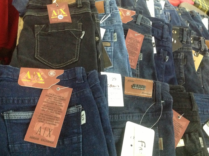 130.000 dong/chiec quan jean 2 hieu Prada, Mango hinh anh